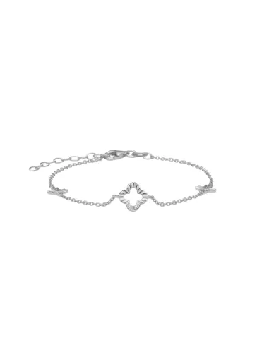 CLOVER52 armbånd i rhodineret sølv | Nordahl Jewellery