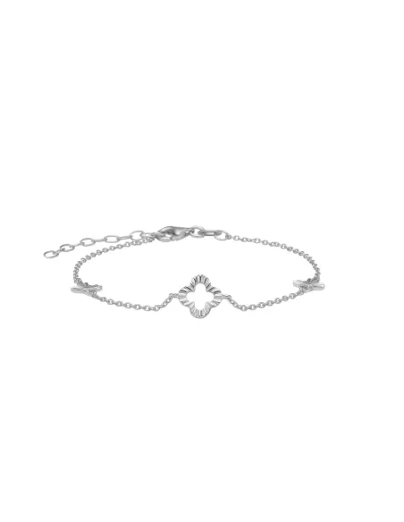 CLOVER52 armbånd i rhodineret sølv | Nordahl Jewellery