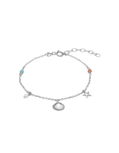 SEASIDE52 armbånd i rhodineret sølv | Nordahl Jewellery