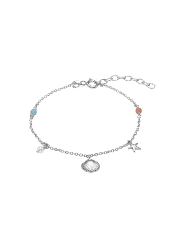 SEASIDE52 armbånd i rhodineret sølv | Nordahl Jewellery