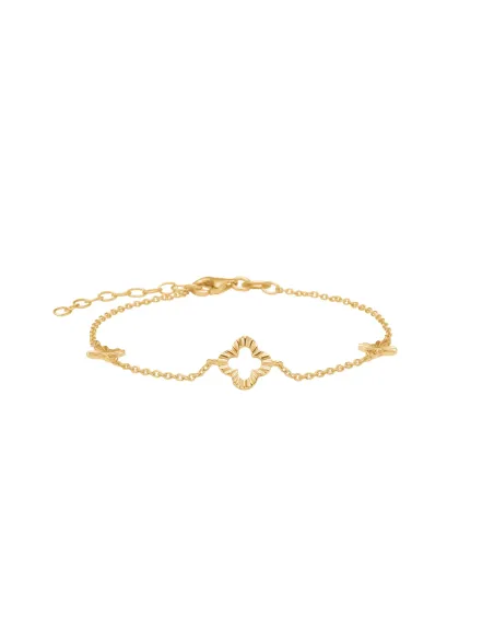 CLOVER52 armbånd i forgyldt sølv | Nordahl Jewellery
