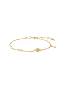 RIPPLES52 armbånd i forgyldt sølv | Nordahl Jewellery