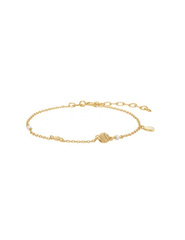 RIPPLES52 armbånd i forgyldt sølv | Nordahl Jewellery