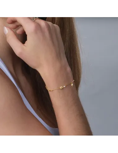 RIPPLES52 armbånd i forgyldt sølv | Nordahl Jewellery