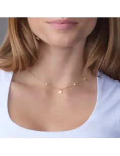 RIPPLES52 halskæde i forgyldt sølv | Nordahl Jewellery 2