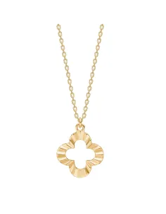 CLOVER52 halskæde i forgyldt sølv | Nordahl Jewellery