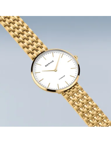 BERING | Titanium | poleret guld | 19334-334