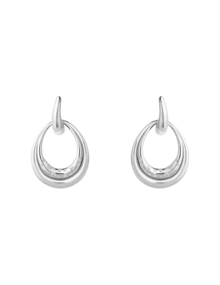 GEORG JENSEN | Offspring medium diamant øreringe