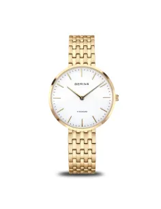 BERING | Titanium | poleret guld | 19334-334