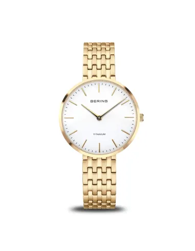 BERING | Titanium | poleret guld | 19334-334
