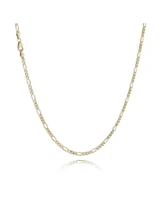 BNH ankerkæde rund 0,4 mm i 8 kt guld – halskæde 38–80 cm