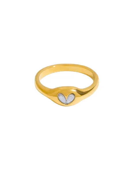 BAY BY AQUA DULCE | TINY HEART RING