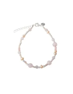 aqua dulce | GRACE PEARL BRACELET | SILVER
