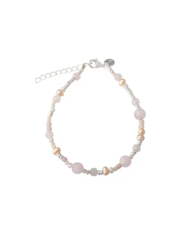 aqua dulce | GRACE PEARL BRACELET | SILVER