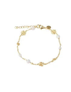 aqua dulce | CLOVER BRACELET | GOLDEN