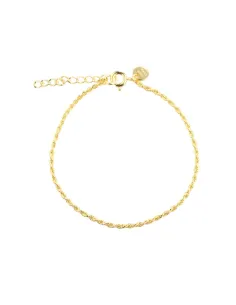 aqua dulce | ROPE BRACELET | GOLDEN