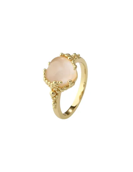 AQUA DULCE | GRACE HEART RING | GOLDEN