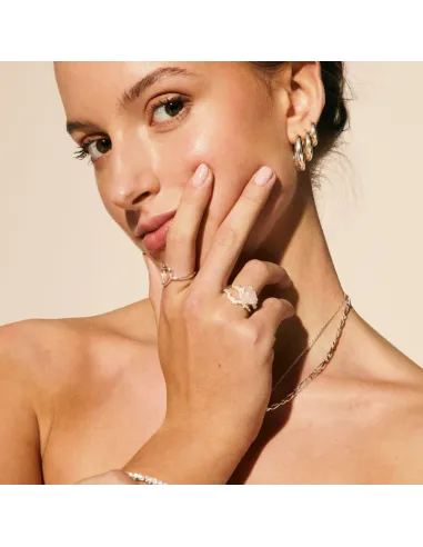 AQUA DULCE | GRACE HEART RING | SILVER