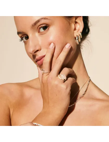 AQUA DULCE | GRACE HEART RING | SILVER