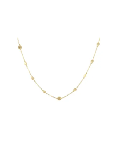 AQUA DULCE | LINE NECKLACE | GOLDEN
