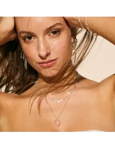 AQUA DULCE | GRACE HEART NECKLACE | SILVER 2