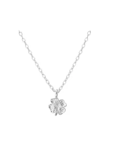 AQUA DULCE | CLOVER NECKLACE | SILVER