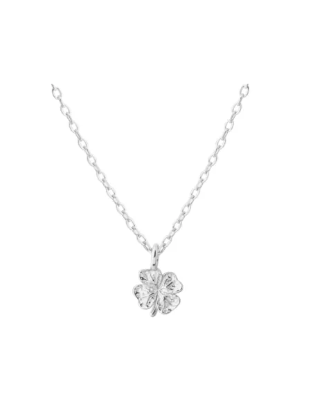 AQUA DULCE | CLOVER NECKLACE | SILVER
