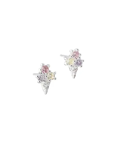 AQUA DULCE | FROZEN EARSTUD | SILVER