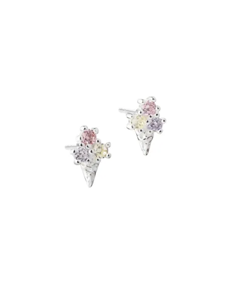 AQUA DULCE | FROZEN EARSTUD | SILVER