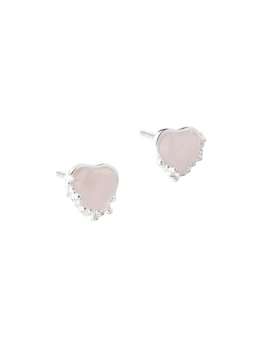 AQUA DULCE | GRACE HEART EARSTUD | SILVER