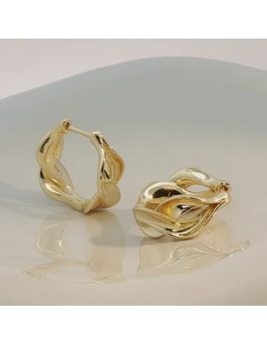 AQUA DULCE | CURVA HOOP 21 MM. | GOLDEN