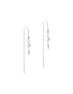 AQUA DULCE | GRACE EARTHREAD | SILVER