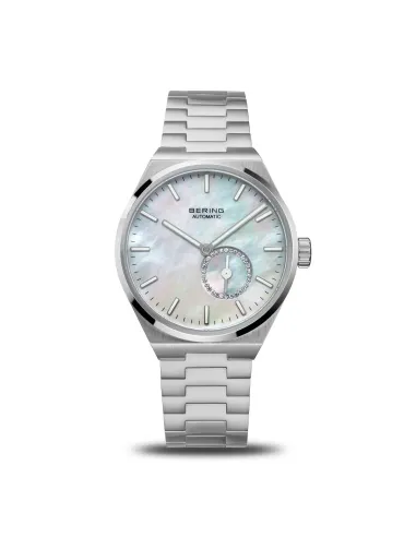 BERING | Automatic | børstet sølv | 19435-704