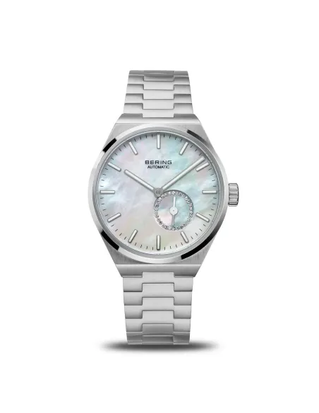 BERING | Automatic | børstet sølv | 19435-704