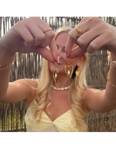 Sistie | Bali Dreams - Øreringe Forgyldt