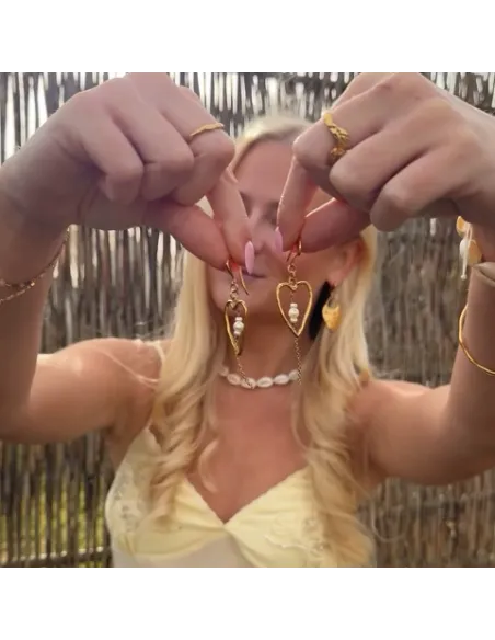 Sistie | Bali Dreams - Øreringe Forgyldt