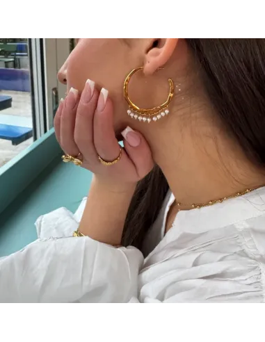 Sistie | Bali Dreams - Øreringe Forgyldt