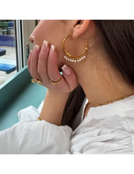 Sistie | Bali Dreams - Øreringe Forgyldt