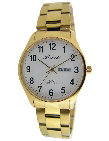 BONETT | Herreur stål double med Saphire glas Ø 38 mm