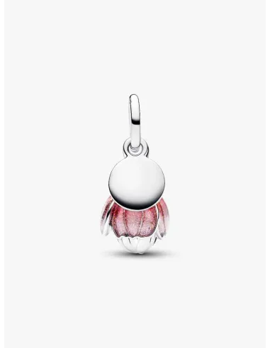 PANDORA Funklende Pavé Tredobbelt Række Charm | Glimtende Elegance