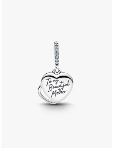 PANDORA Funklende Pavé Tredobbelt Række Charm | Glimtende Elegance 2