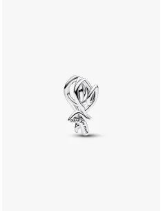 PANDORA Funklende Pavé Tredobbelt Række Charm | Glimtende Elegance