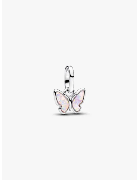 PANDORA Funklende Pavé Tredobbelt Række Charm | Glimtende Elegance