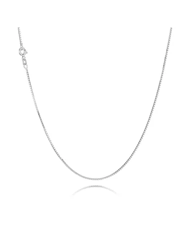 BNH ankerkæde rund 0,4 mm i 8 kt guld – halskæde 38–80 cm