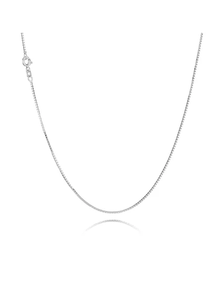 BNH ankerkæde rund 0,4 mm i 8 kt guld – halskæde 38–80 cm