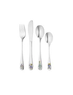 NOA KIDS | Rustfrit stål bestik Prins m. emalje