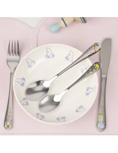 NOA KIDS | Rustfrit stål bestik Prinsesse m. emalje 2