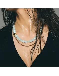 BAY BY AQUA DULCE | MINT NECKLACE 2