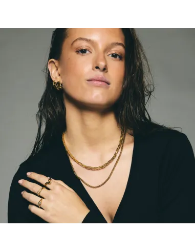 BAY BY AQUA DULCE | SOFT WIDE EARRING