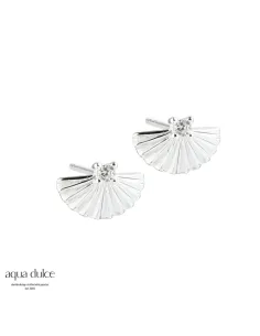 AQUA DULCE | KAYA FAN EARSTUD | SILVER